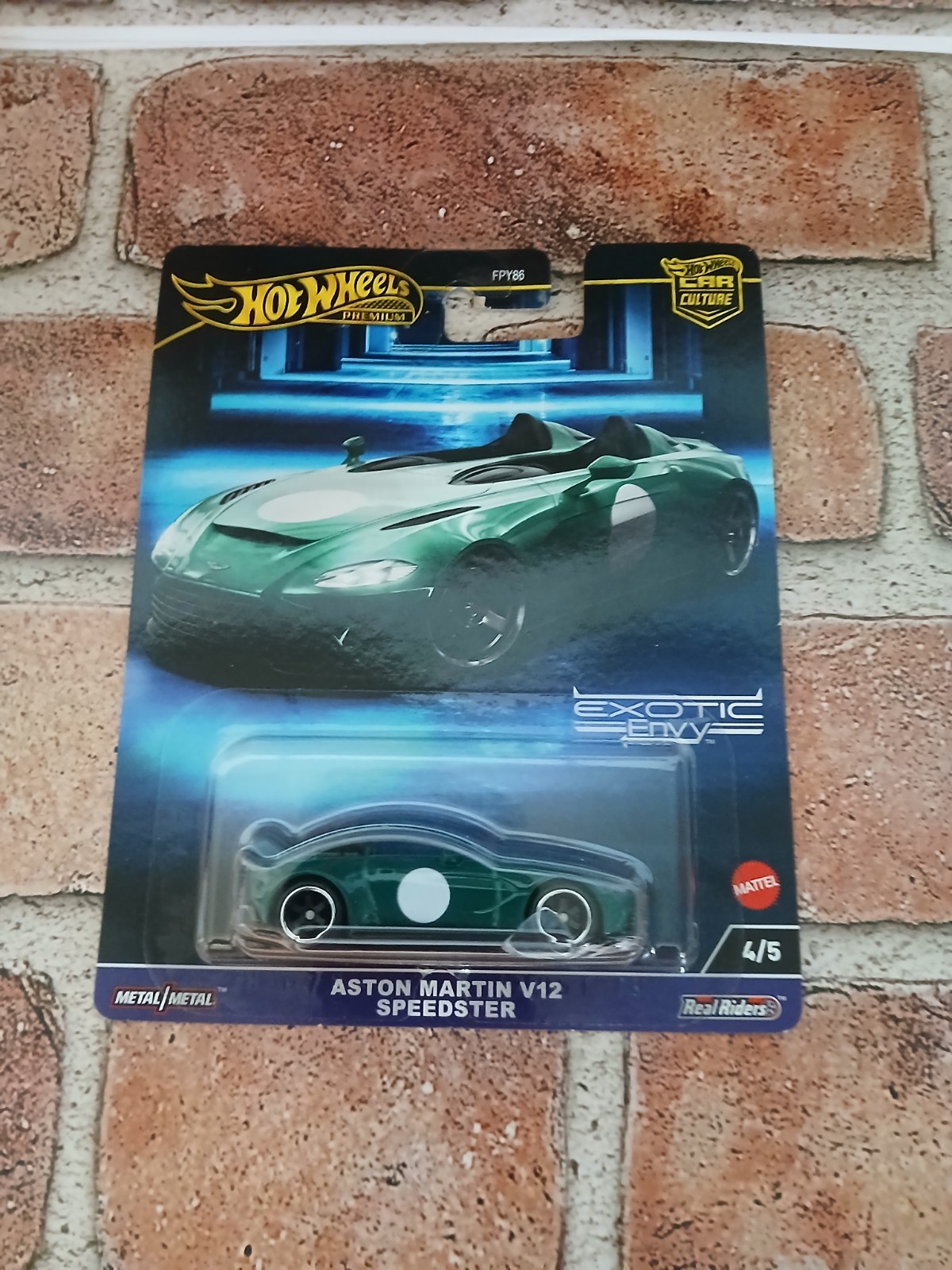 Mattel Hot Wheels HKC78-FPY86 Aston Martin – V12 Speedster Exotic Envy 2021 – GR