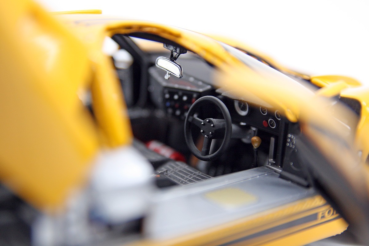1967 Ford GT40 MKIV (1:18 ) “Le Mans 24H Test Car” Yellow Diecast (LOOSE), Exoto