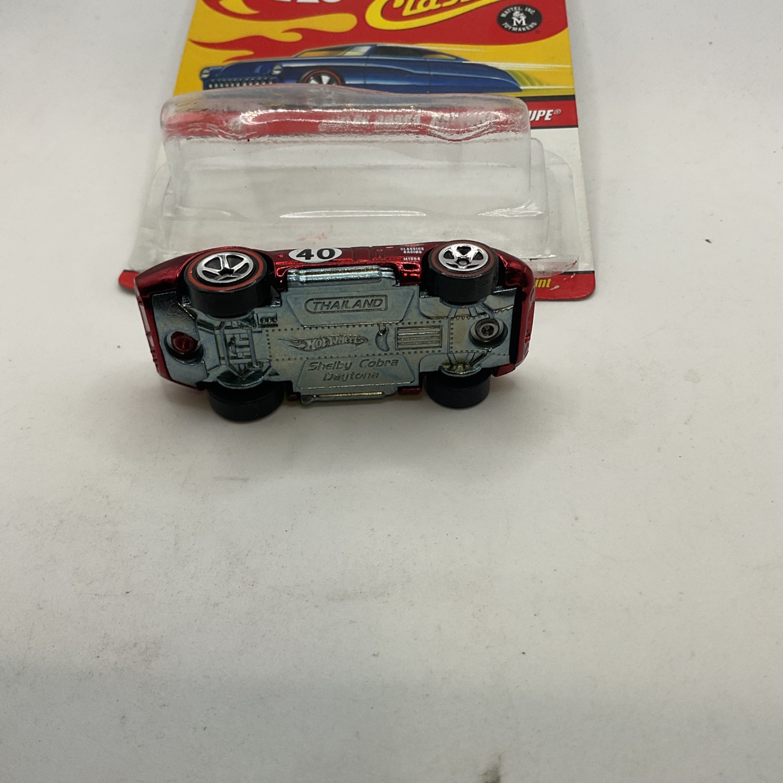 HOT WHEELS – CLASSICS – SERIES 4 – SHELBY COBRA DAYTONA COUPE – REDLINES