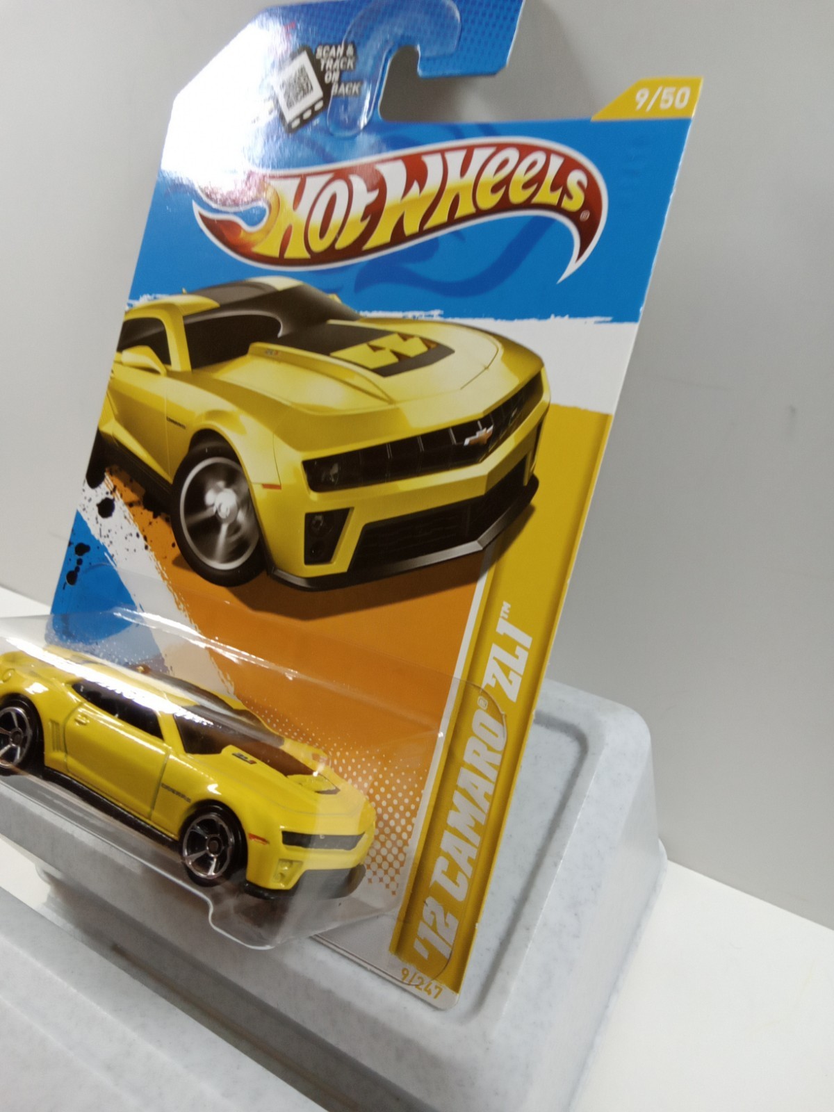 Hot Wheels 2012 New Models Series #9 ’12 Camaro ZL1 KROGER EXCLUSIVE Yellow M28