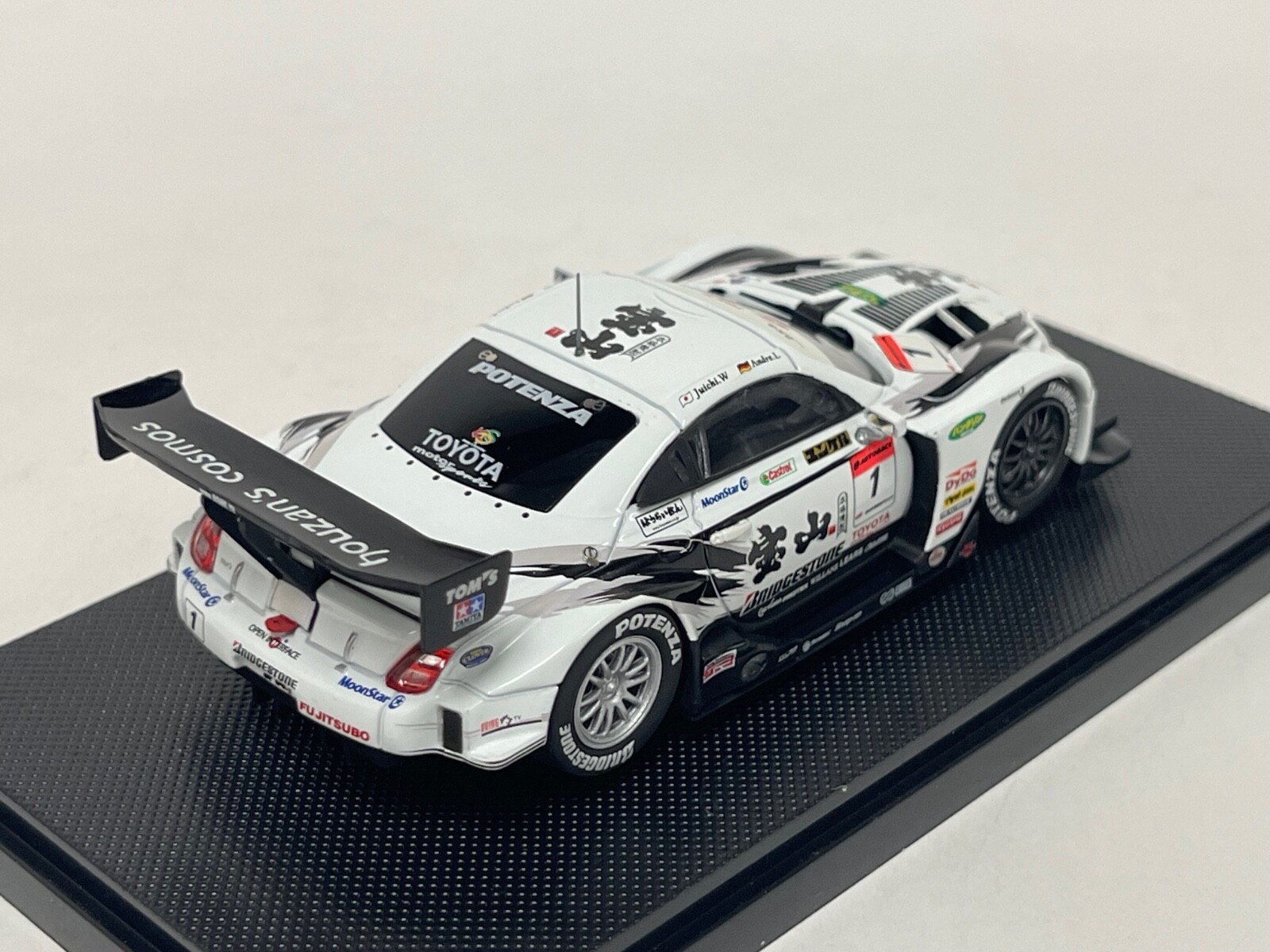 1/43 Ebbro Houzan Tom’s Lexus SC 430 JGTC 2007 car #1 #907 CS1046