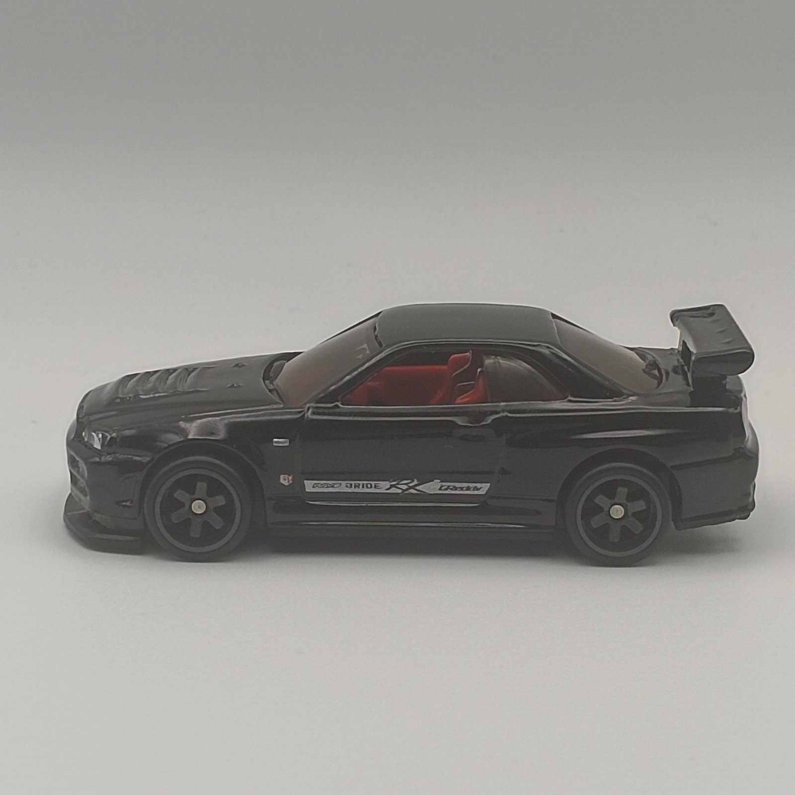 NEW 2026 Hot Wheels Black Nissan Skyline GTR R34 Unspun Loose w/rubber tires