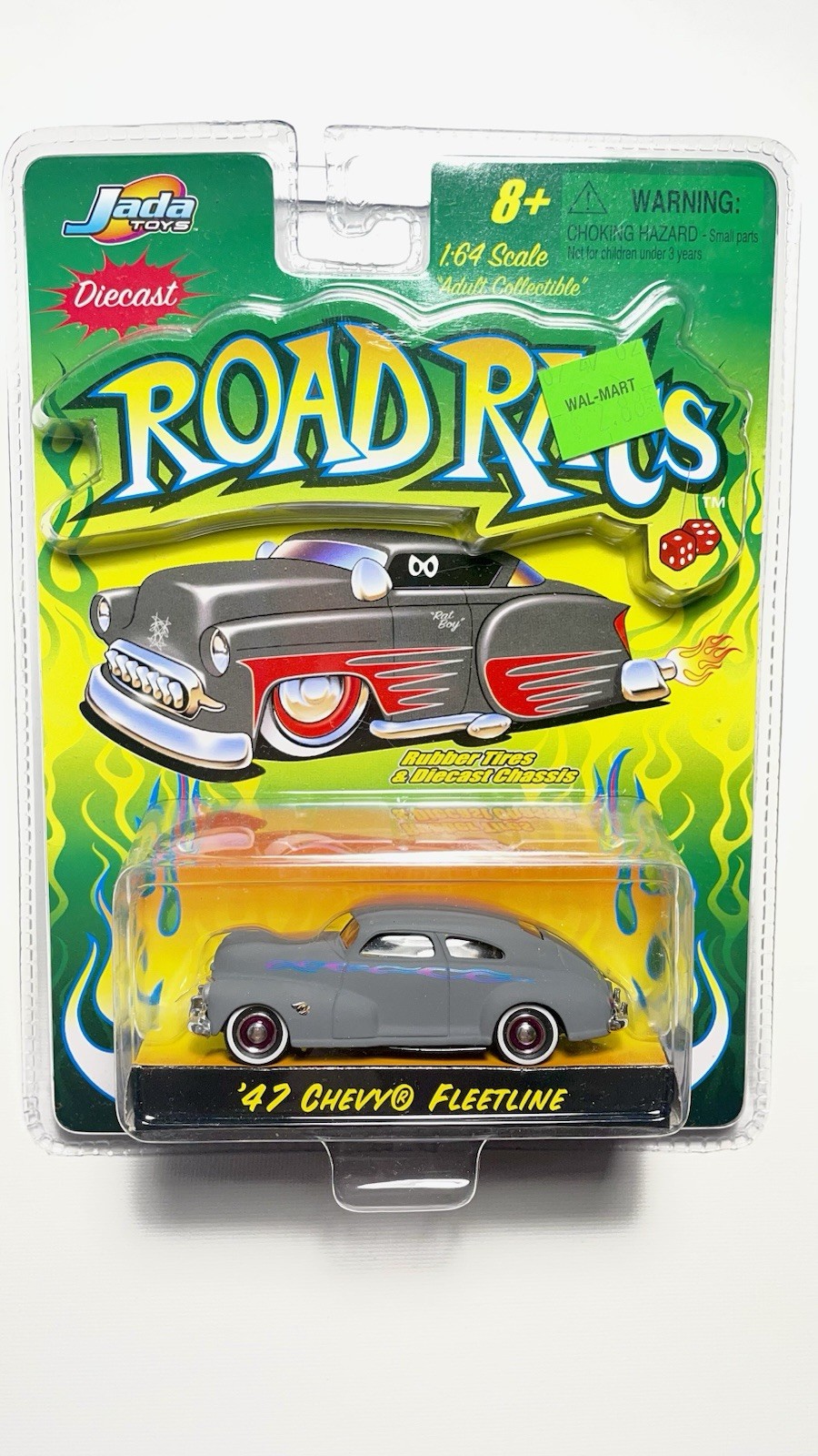 Jada Toys Road Rats 1947 47 Chevy Fleetline 1:64 Diecast Hot Rod NIP