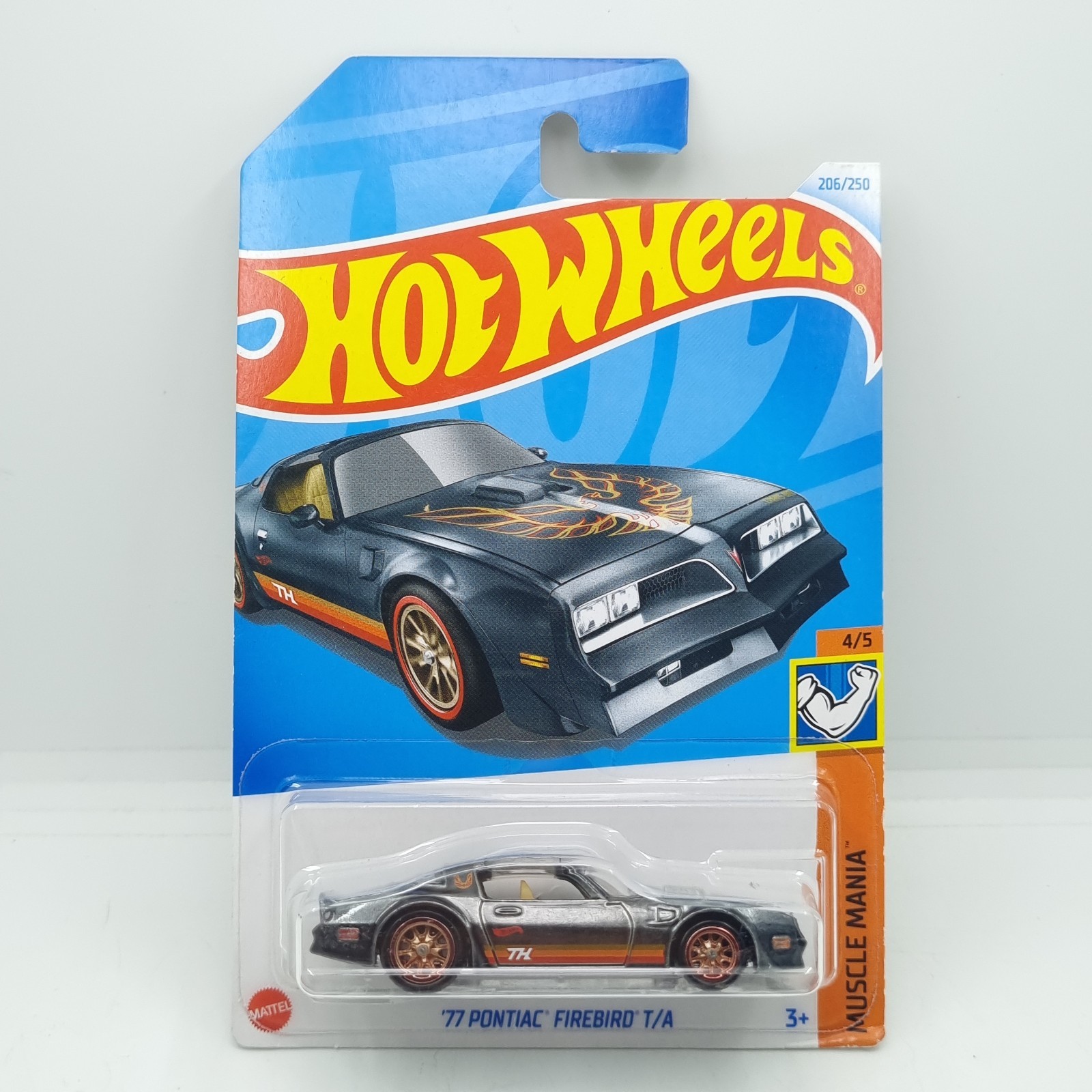 Hot Wheels 2024 Super Treasure Hunt ’77 Pontiac Firebird T/A W/ Protector