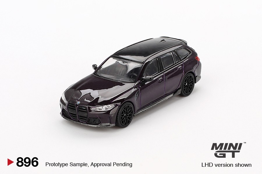 Mini GT 1:64 BMW M3 M Performance Touring Daytona Violet #896