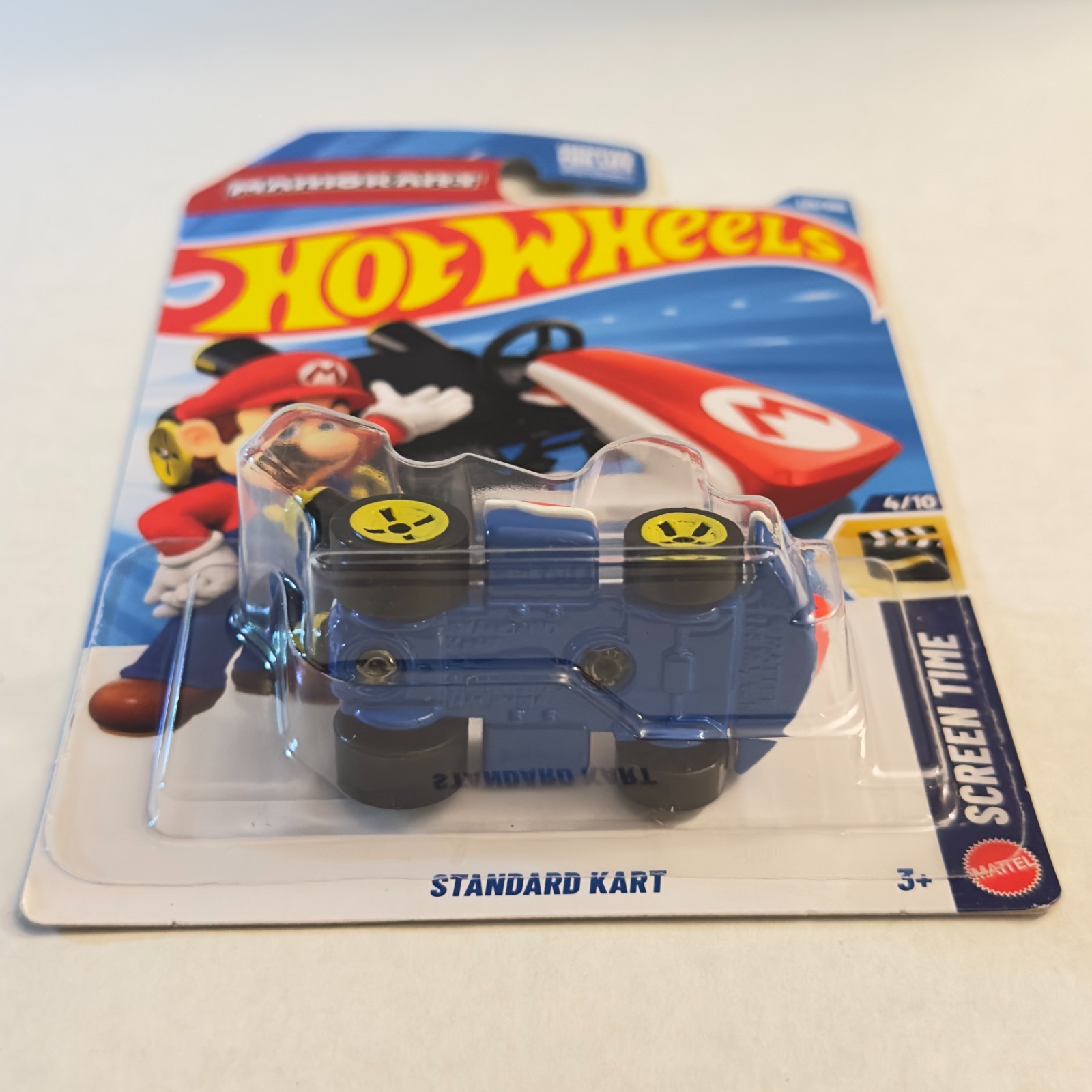 2026 Hot Wheels Mario Kart Standard Kart 129/250 Mattel Diecast Vehicle New