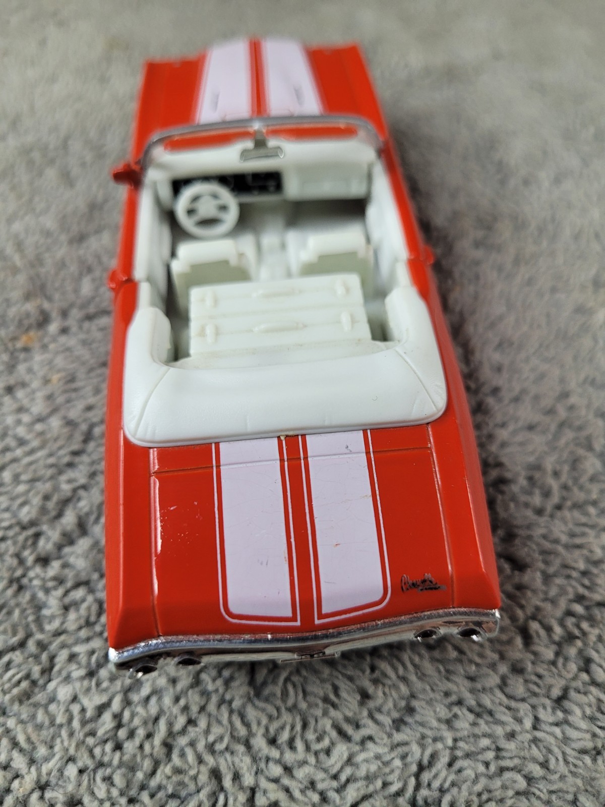 1971 Chevrolet Chevelle SS 454 Convertible Orange 1:38 Diecast Welly