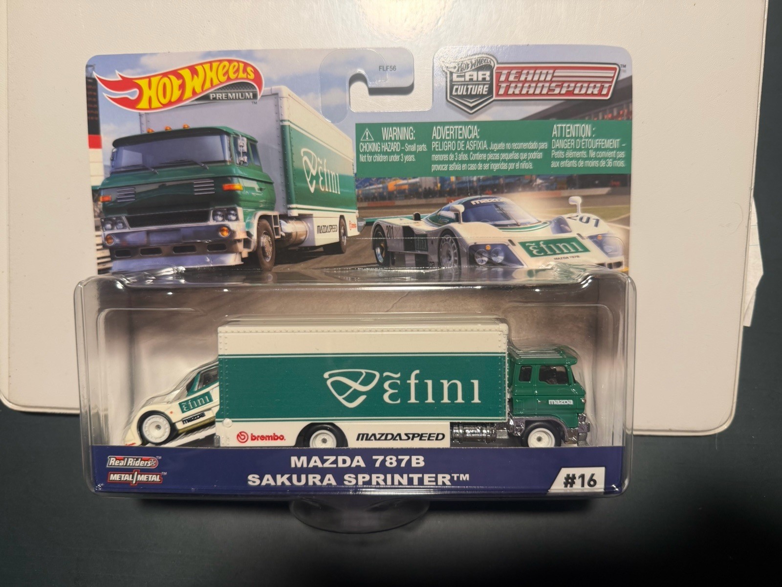 Hot Wheels Car Culture Team Transport Porsche 930 Aero Lift Mazda 787B Lot Of 3