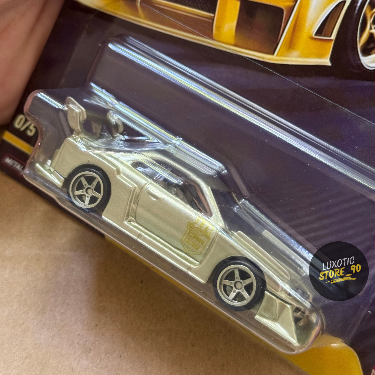 Hot Wheels Aero Styles Gold LBWK LB-ER34 Super Silhouette Custom CHASE Diecast