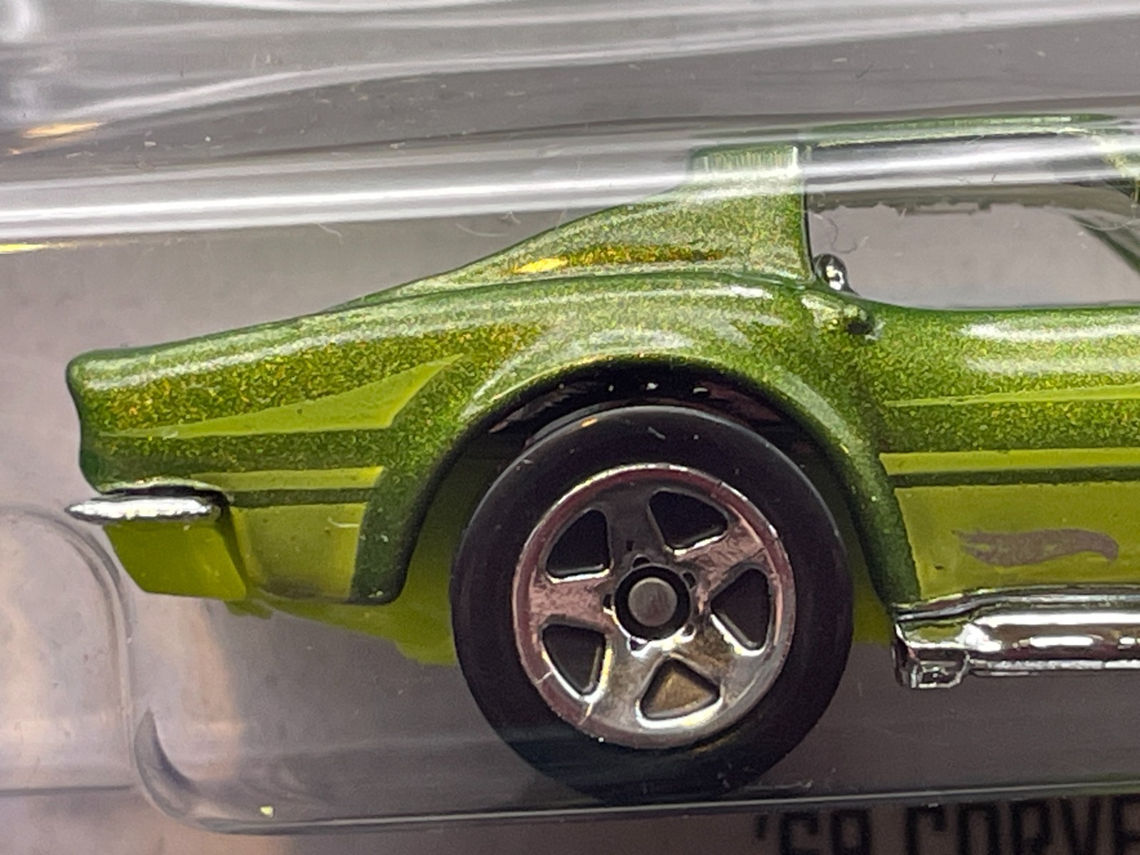 HOT WHEELS ’69 CORVETTE HW SHOWROOM KMART EXCLUSIVE COLOR 69 CHEVY VETTE *READ