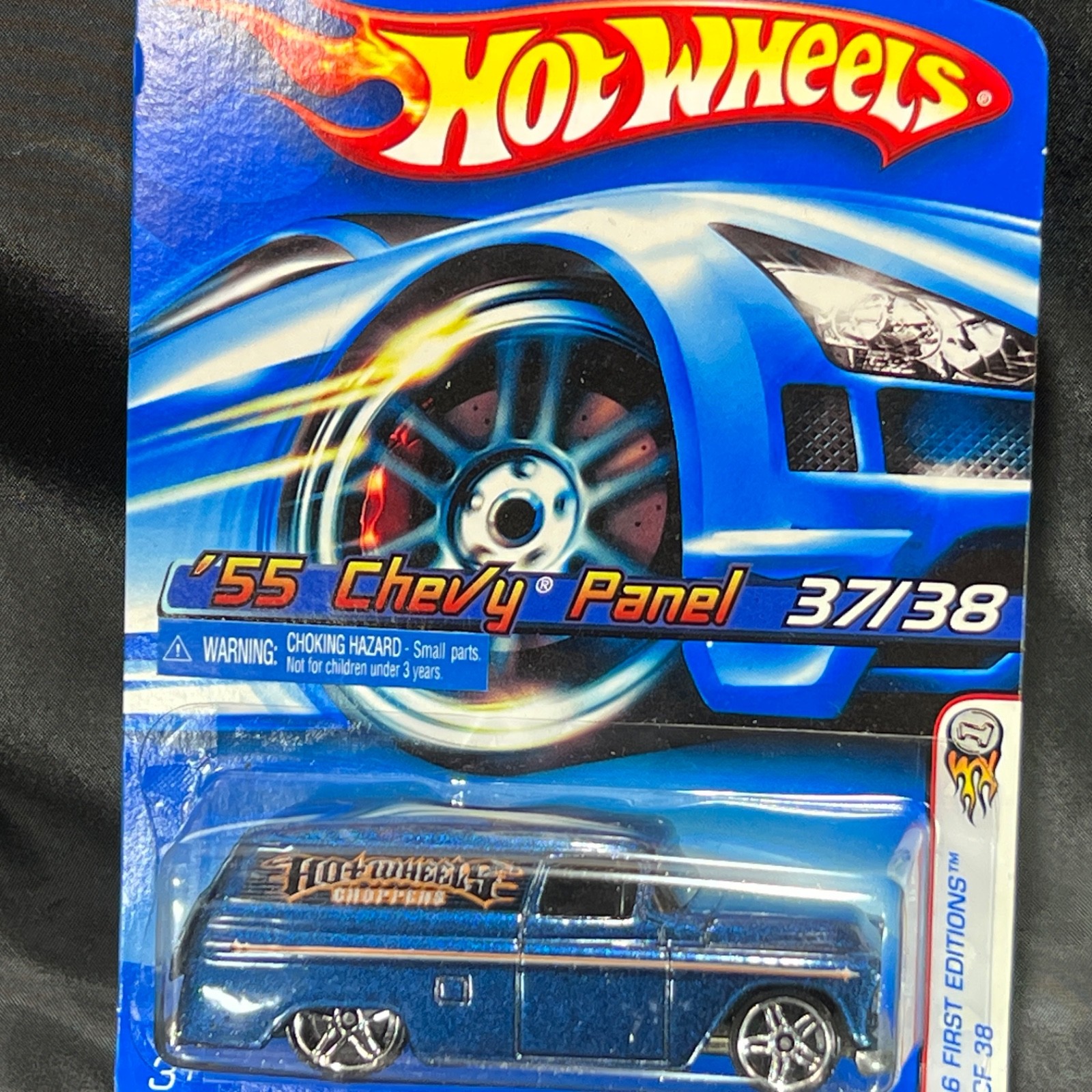 Hot Wheels 2006 First Editions ’55 Chevy Panel Truck HW Choppers Diecast #37/38