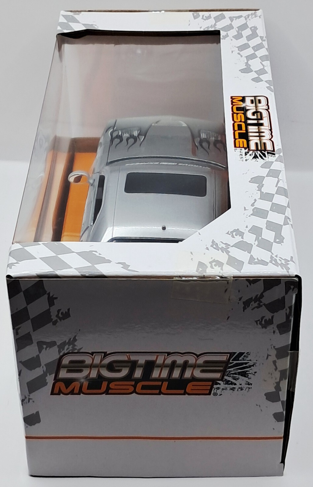 Jada 2015 Dodge Challenger SRT Hellcat NX Bigtime Muscle Silver Black 1/24 New