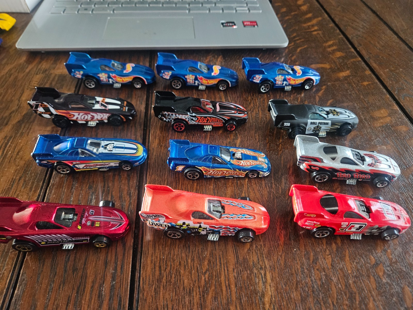 Hot Wheels Funny Car Dragster Lot B (12) Loose Cars