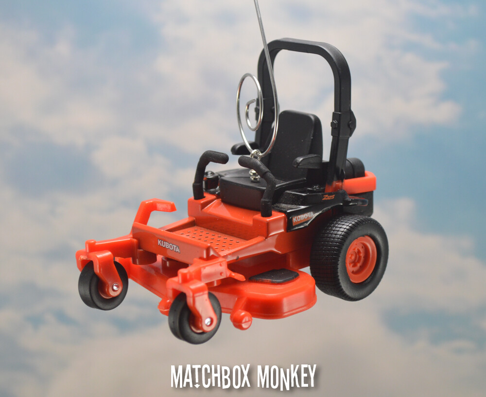 Kubota Z700 Zero Turn Mower Christmas Ornament Garden Landscape Lawn Adorno