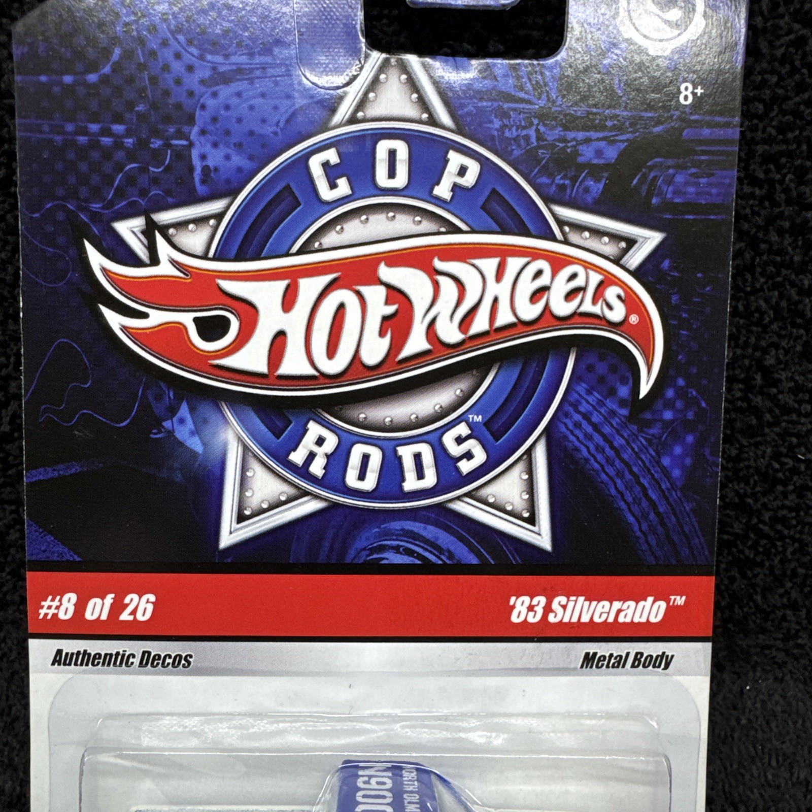 Hot Wheels Cop Rods 83 Chevy Silverado Emergency Pursuit ** the REAL DEAL