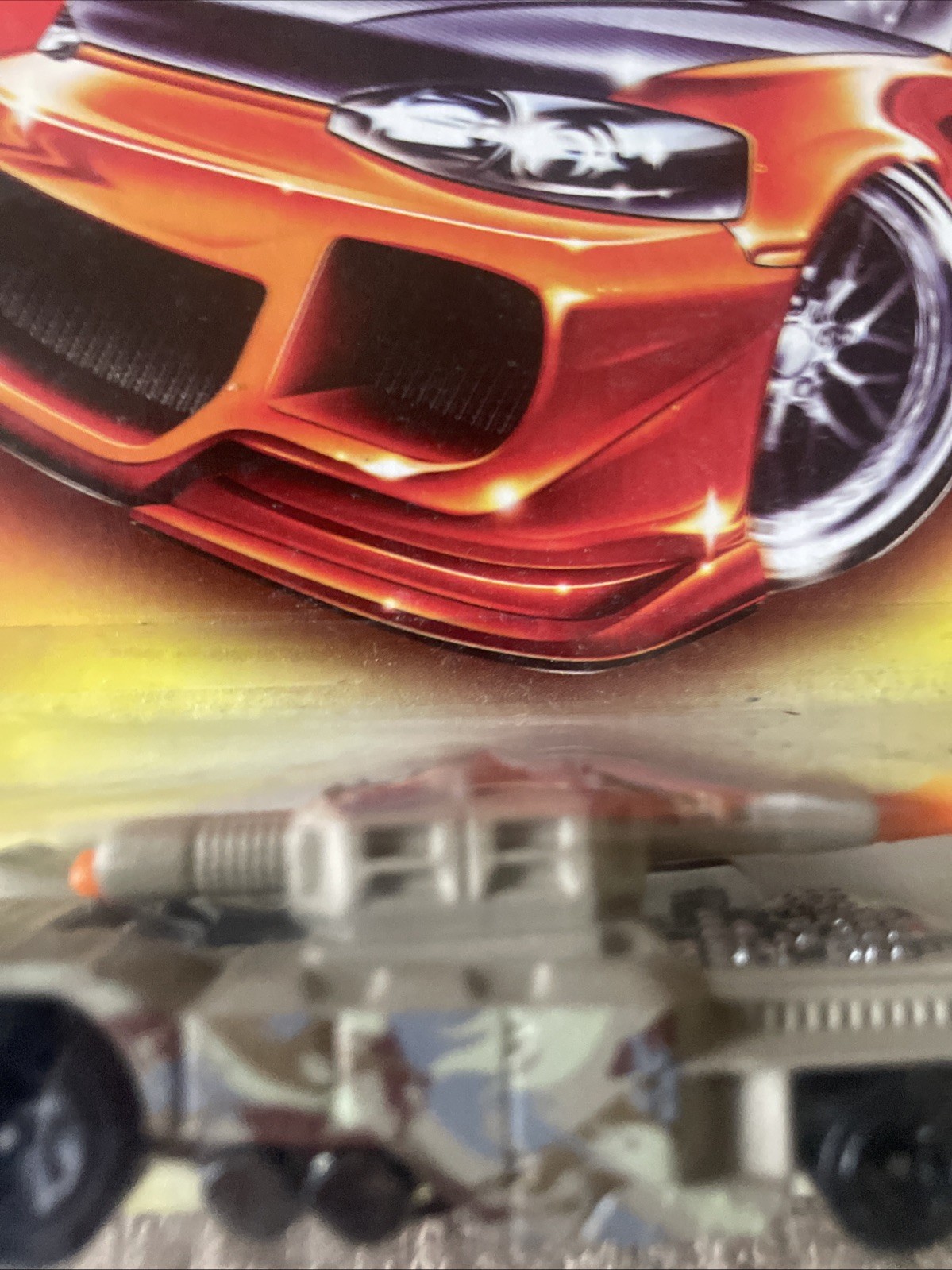 2007 Hot Wheels Walmart Red Card Tan Invader w/Black pr5