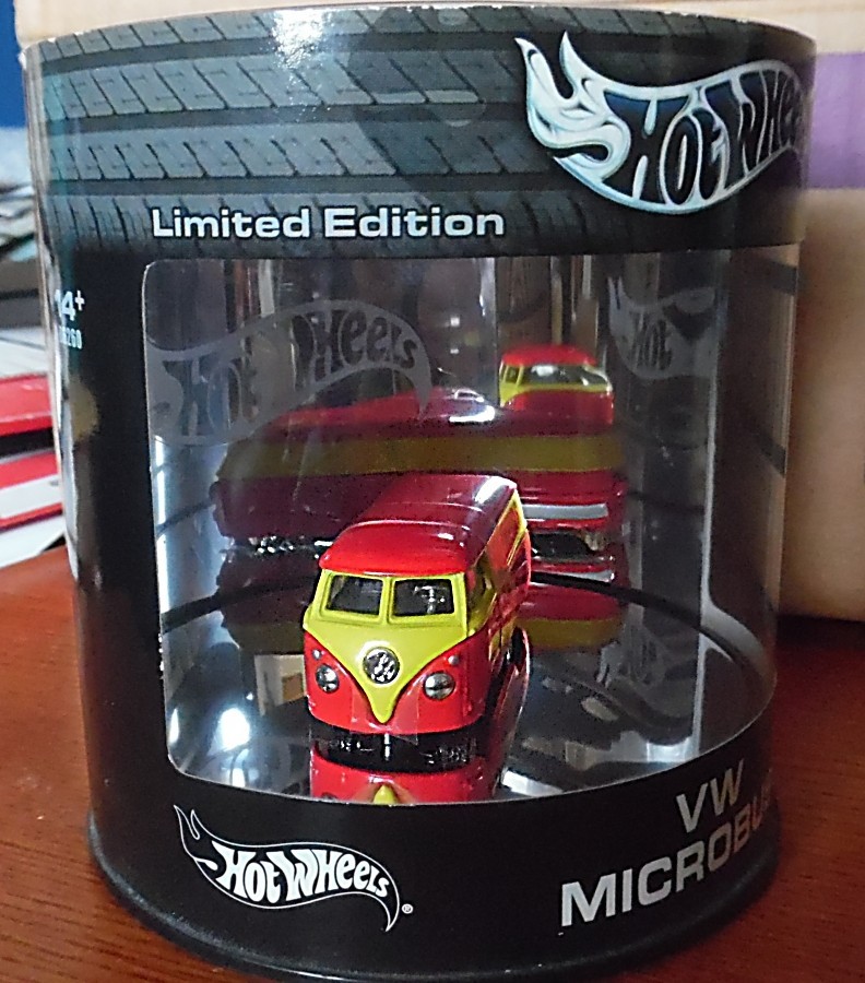 Hotwheels “High test” Series VW Microbus (oil can)