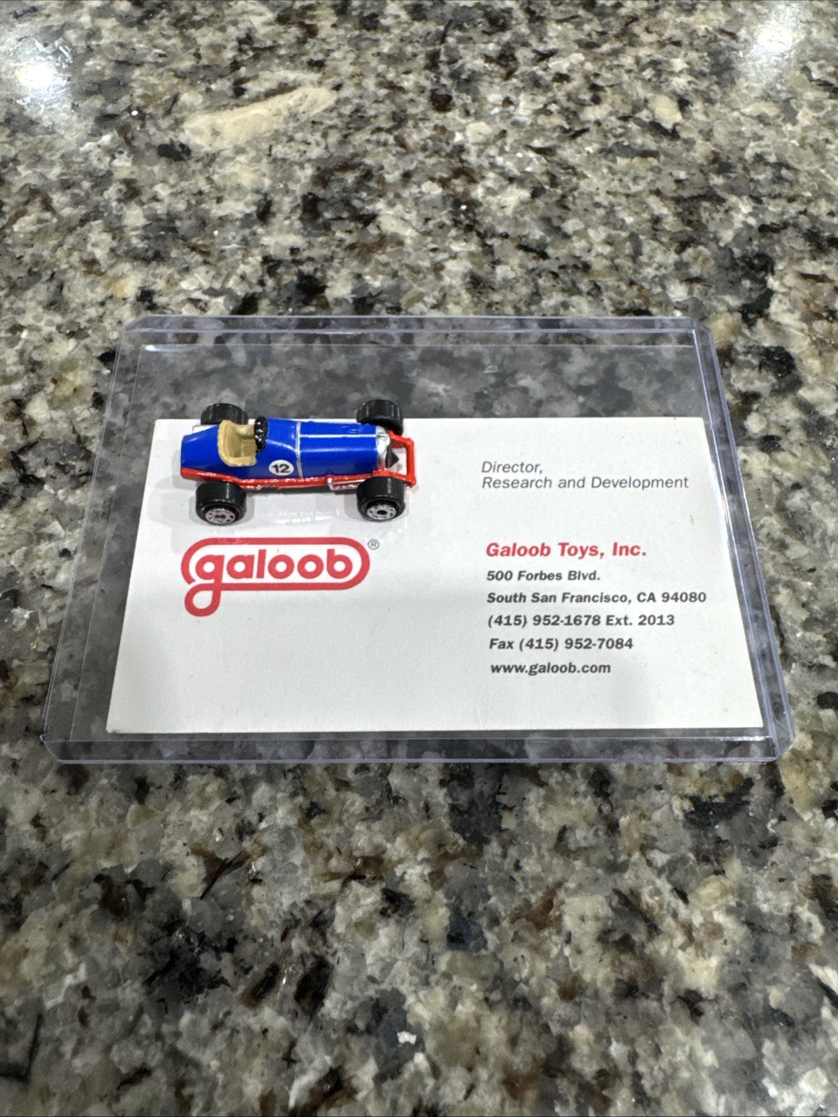 Galoob Micro Machines Driving Fun Collection 1930’s Indy 500 Race Car Prototype
