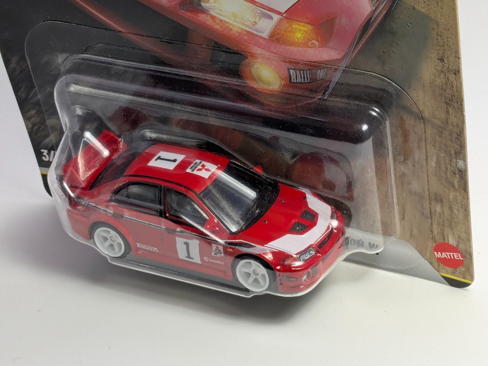 Hot Wheels Premium Thrill Climbers Mitsubishi Lancer Evolution VI Real Riders