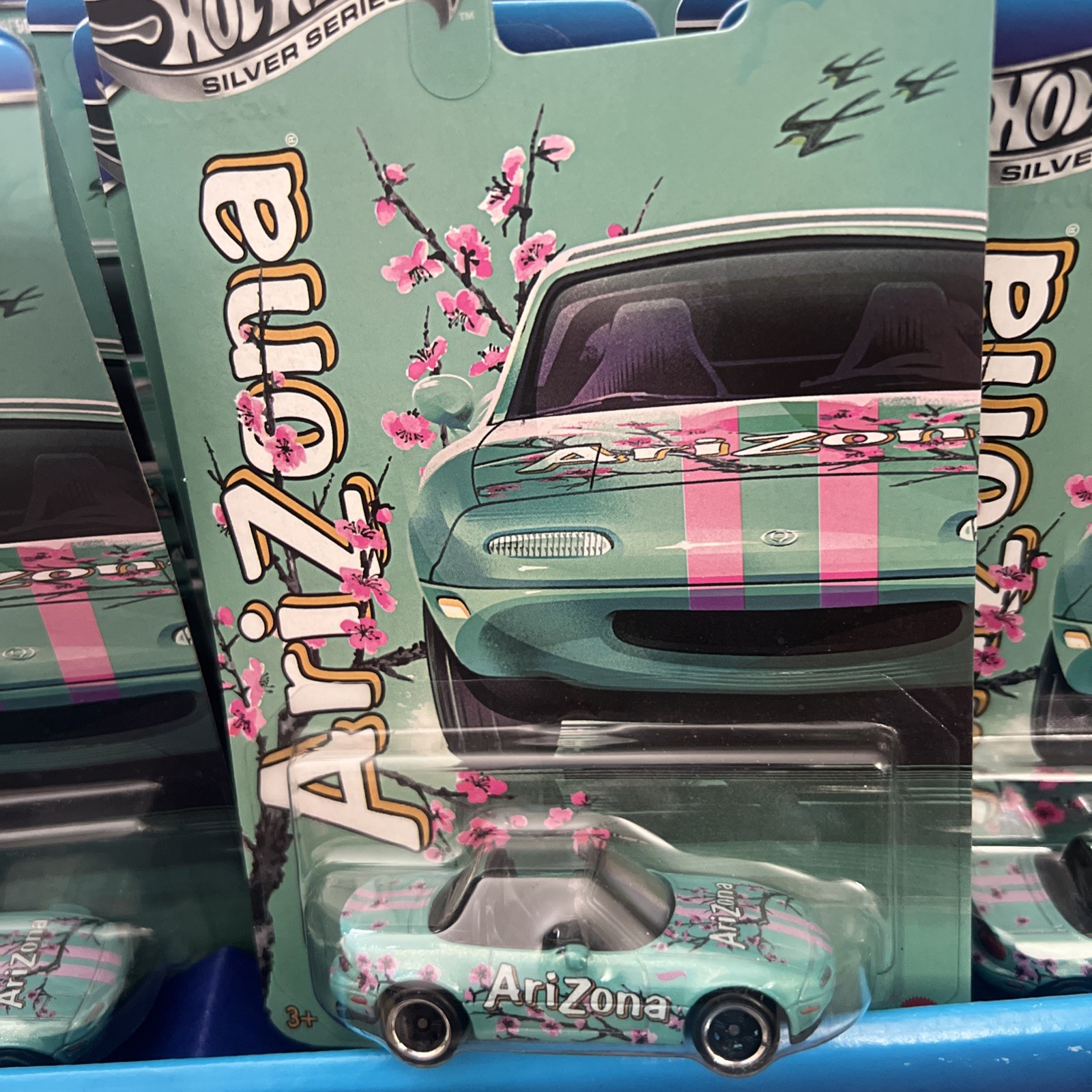 2026 Hot Wheel Silver Series Legends Tour ARIZONA ’91 MAZDA MX-5 MIATA Near Mint
