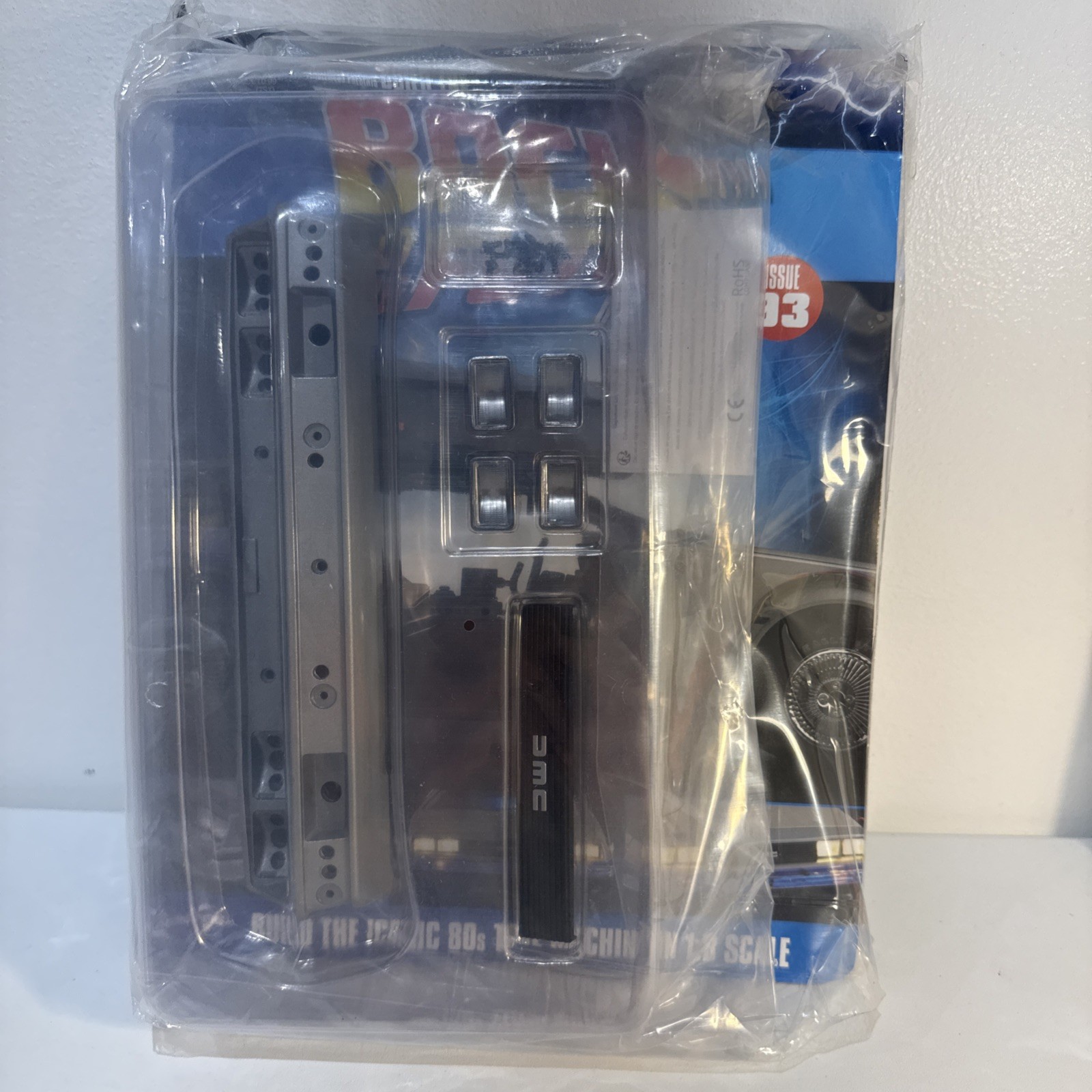 1:8 SCALE EAGLEMOSS BACK TO THE FUTURE BUILD YOUR OWN DELOREAN ISSUE 93 USA