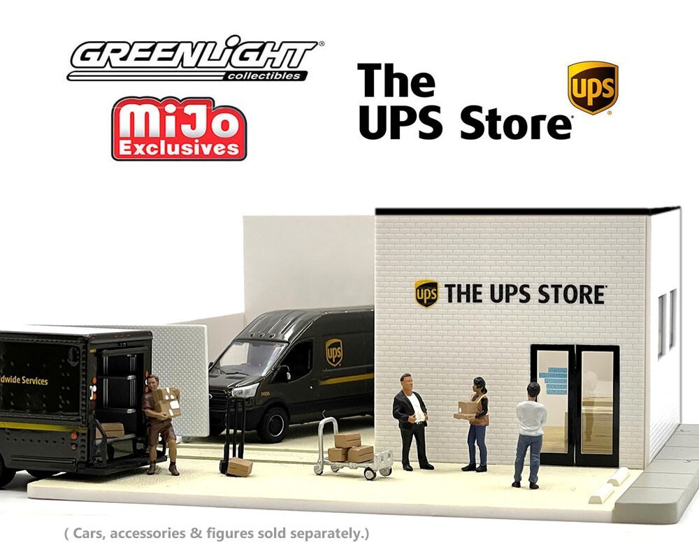 Greenlight 1:64 Diorama The UPS Store – Mijo Exclusives #51491