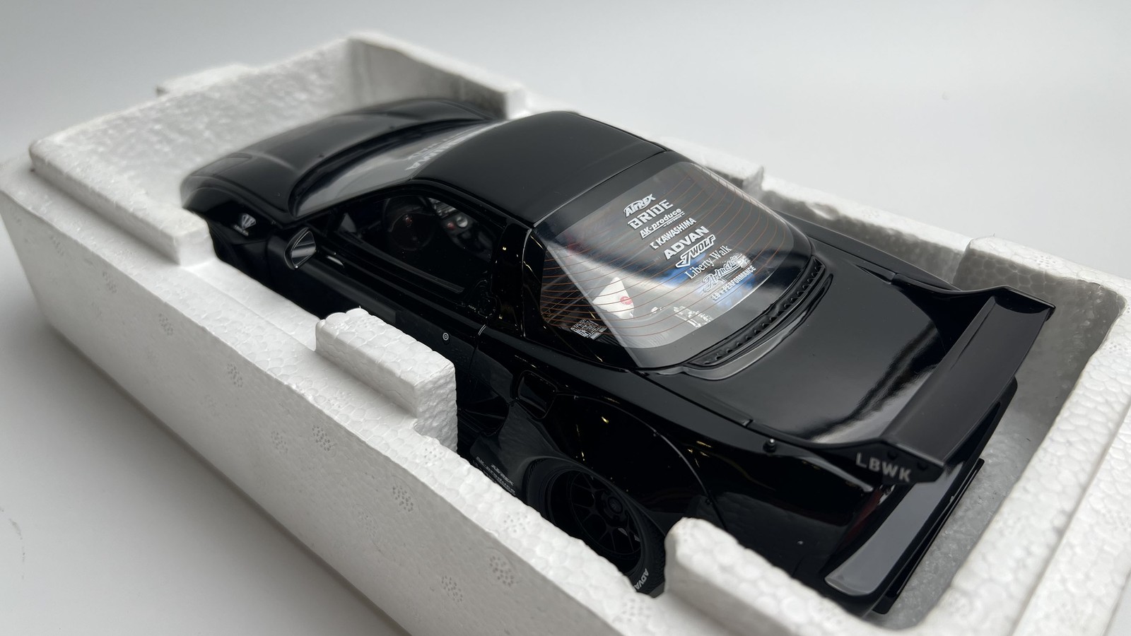 1:18 OTTO Honda NSX NA1 2020 LB-WORKS Resin Die-Cast Model Car