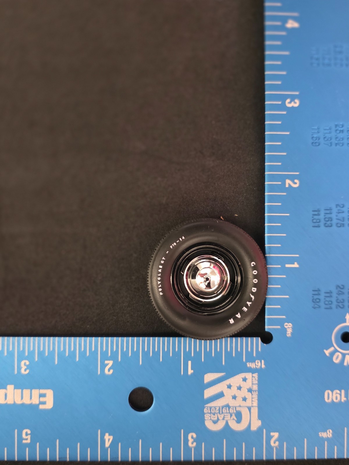 ACME 1:18 Scale “Dog Dish” Wheel and Tire Set – A1805736W