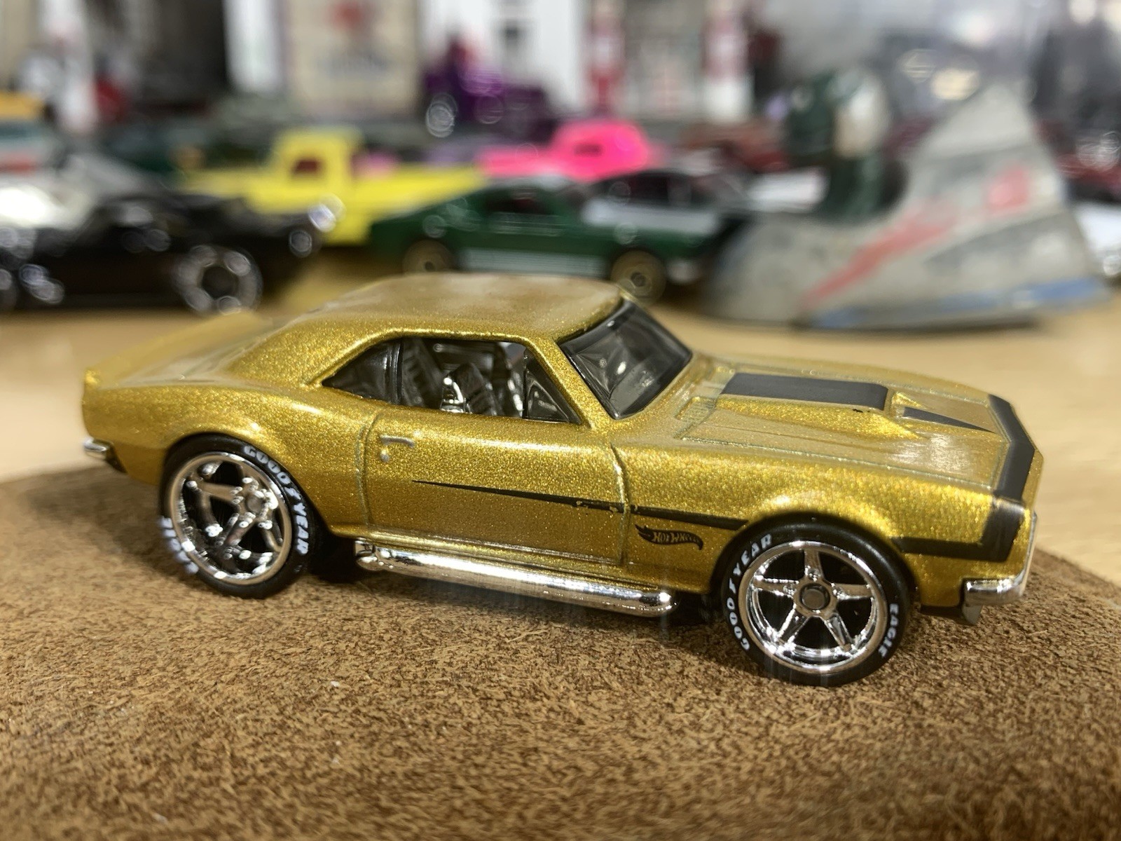 Hot Wheels ’67 Chevy Camaro Custom Wheel Swap Hot Rod Street Machine