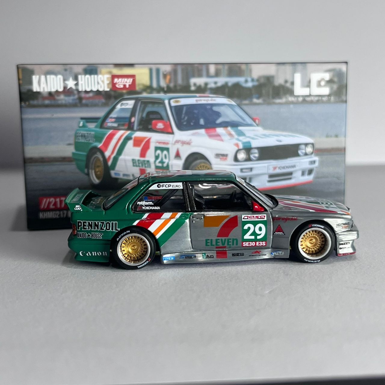 CHASE! Kaido House x Mini GT BMW M3 Kaido Works Larry Chen V1 KHMG217 Unsealed