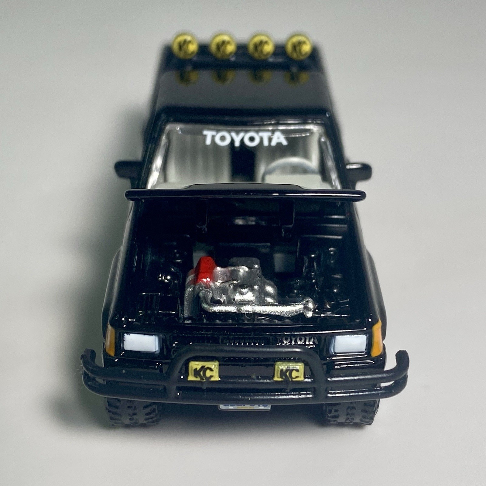 Johnny Lightning 1985 Toyota SR5 Pickup Back To The Future 1:64 Diecast Black