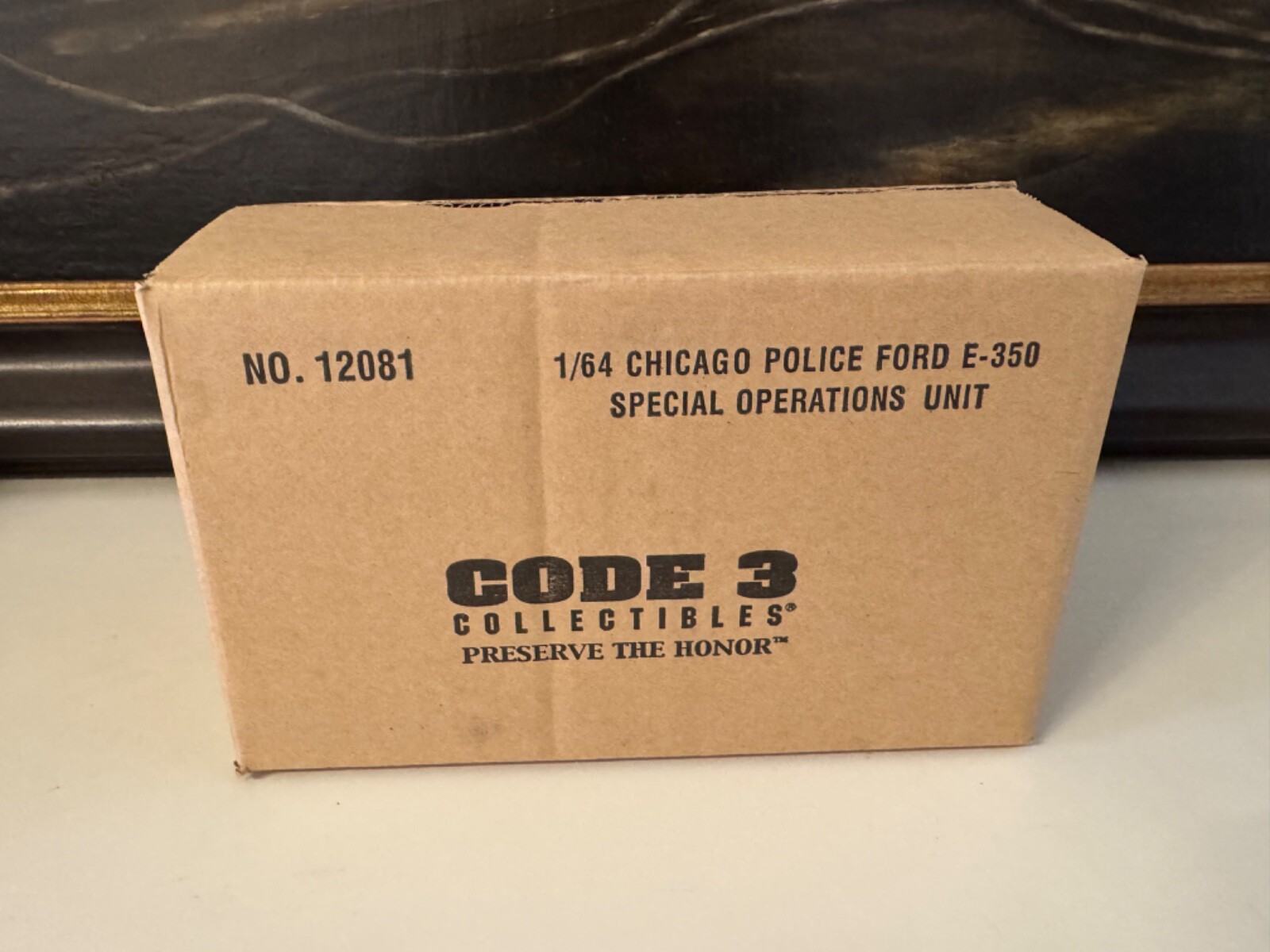 Code 3 #12081 Ford E-350 Chicago Police Special Operations Unit 1/64