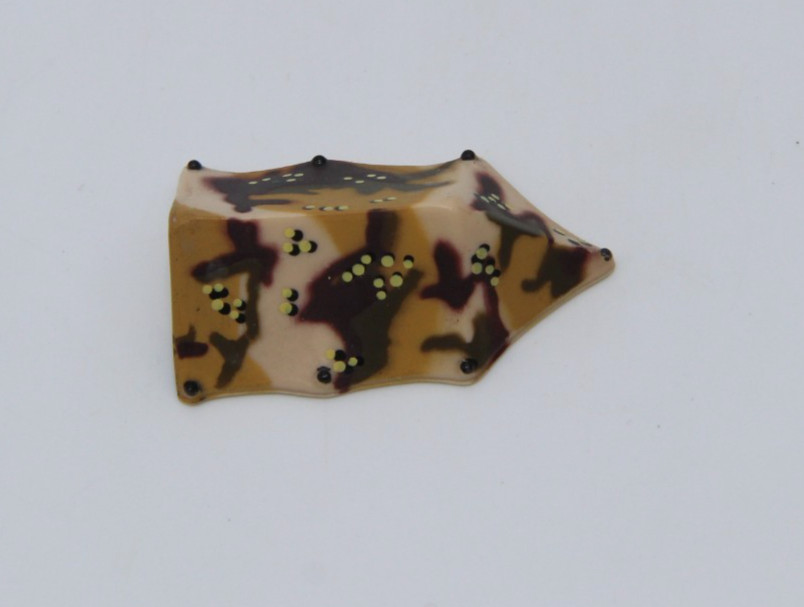 Galoob Micro Machines 1990’s Military Tent Brown Desert Camo Open