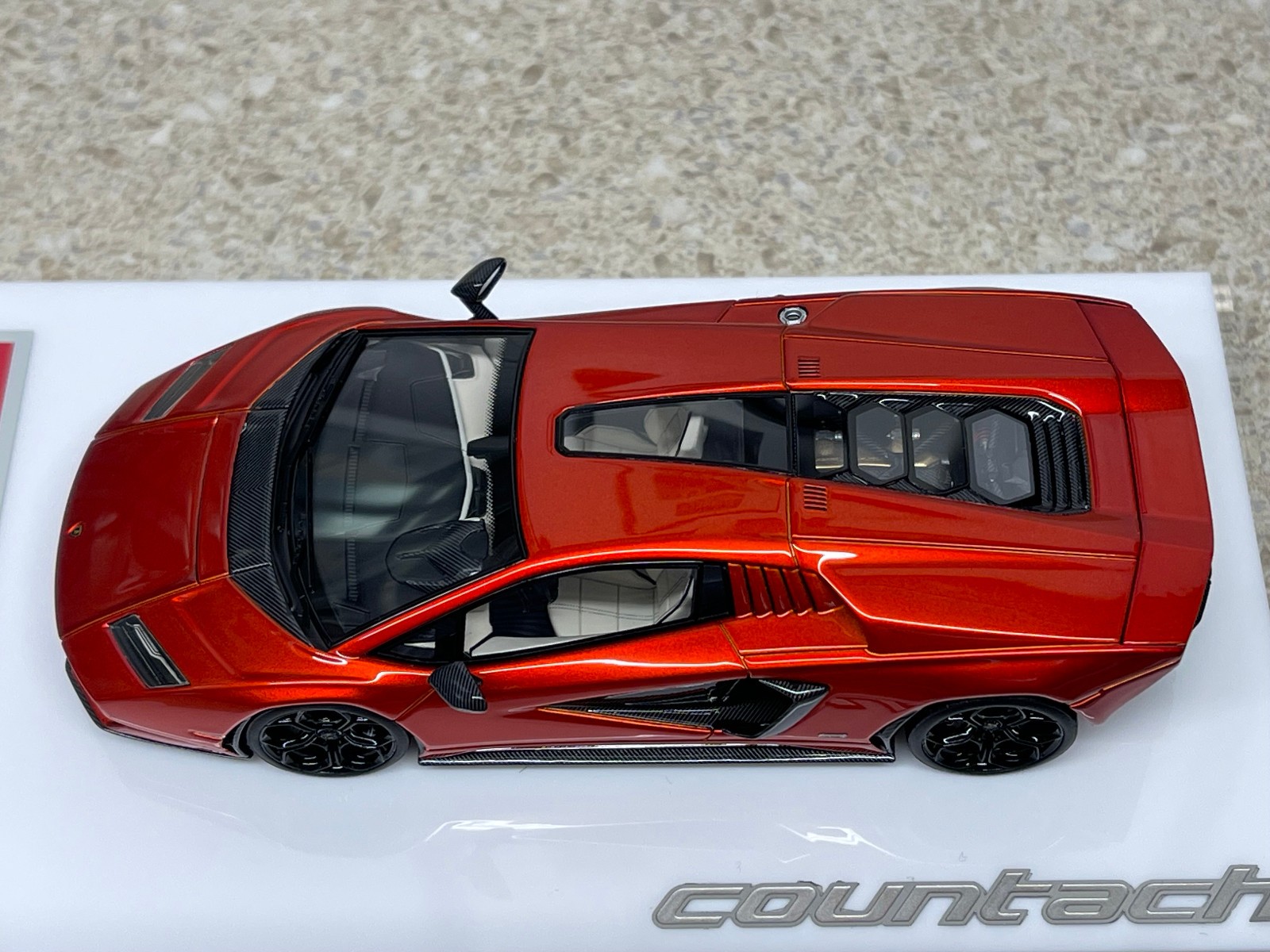 1/43 MakeUp Eidolon Lamborghini Countach LPI 800 – EM740H – Arancio Bruciato