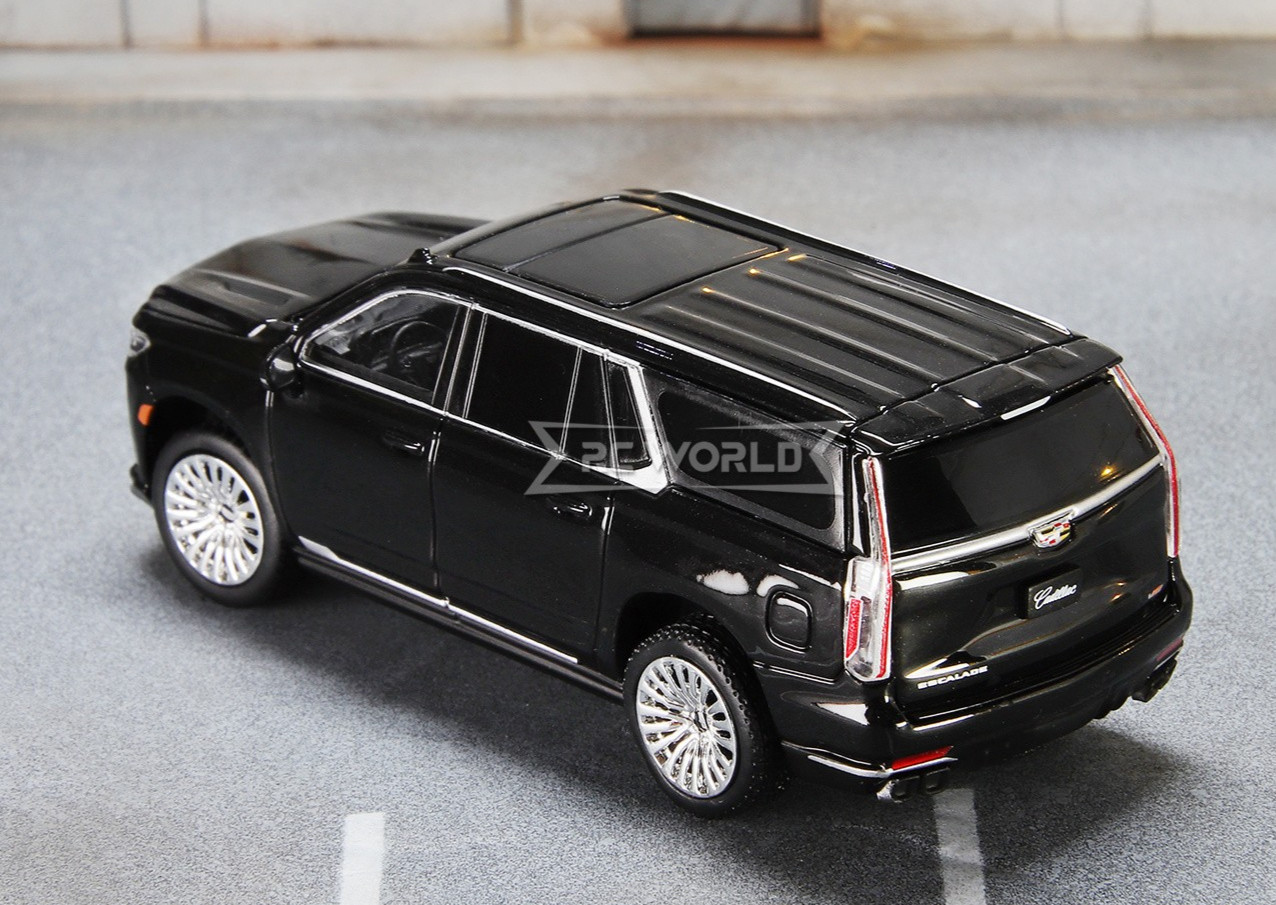 GCD 1/64 CADILLAC ESCALADE ESV Die Cast Truck -BLACK-