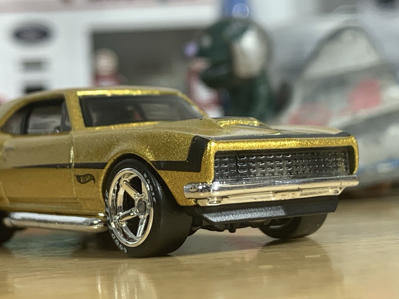 Hot Wheels ’67 Chevy Camaro Custom Wheel Swap Hot Rod Street Machine