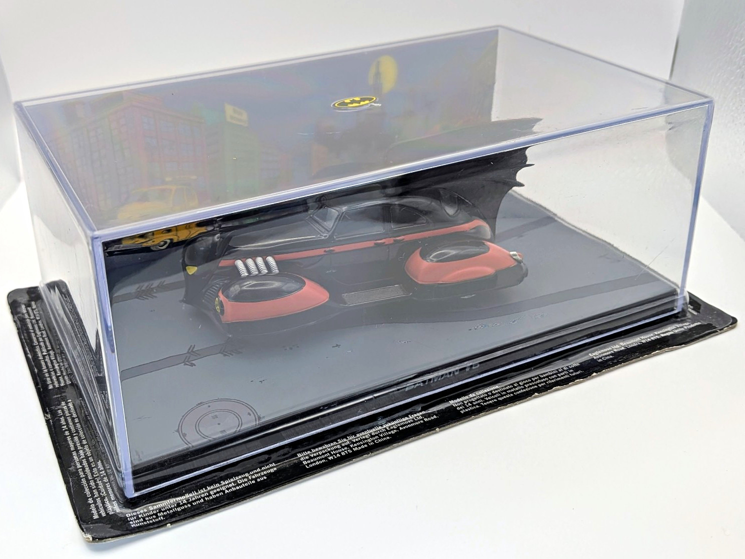 Batman Automobilia Issue #5 Batmobile 1:43 Eaglemoss Die‑Cast Model DC Comics