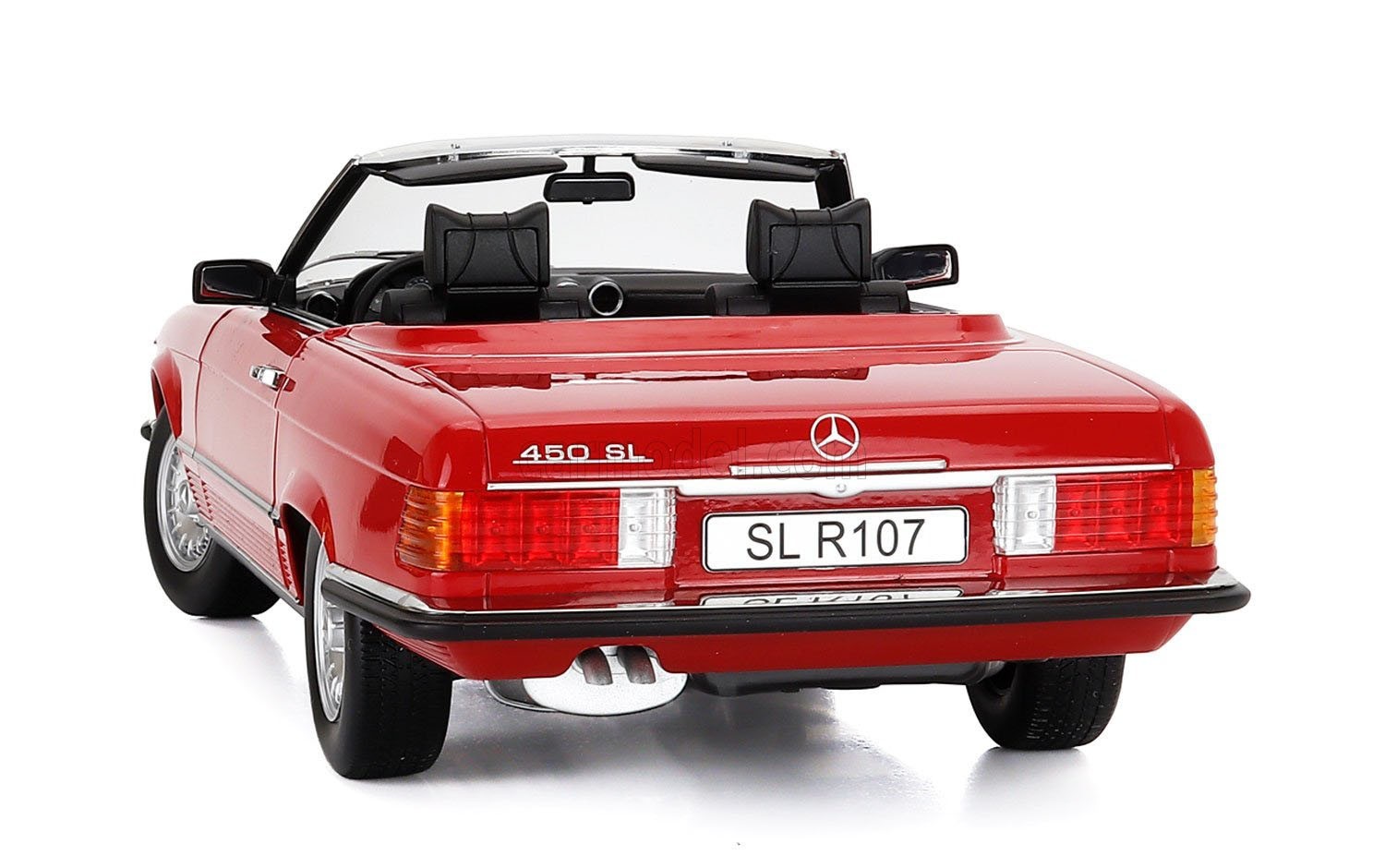 KK SCALE MODELS Mercedes 450 SL R107 European Version 1985 Red 1/12 Scale New!