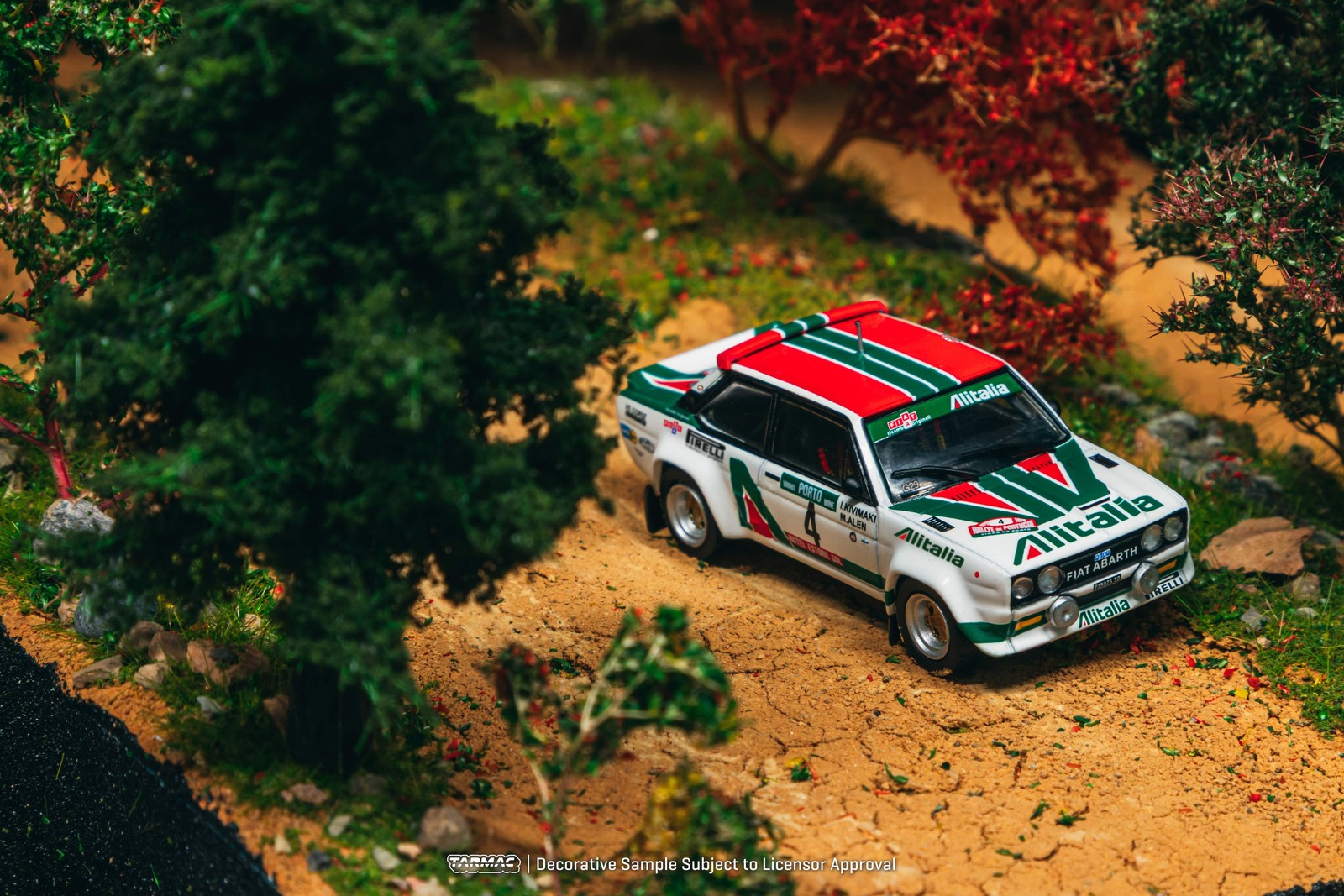 Tarmac Works Hobby64 1/64 Fiat 131 Abarth Rally Rallye De Portugal – Vinho Do Po