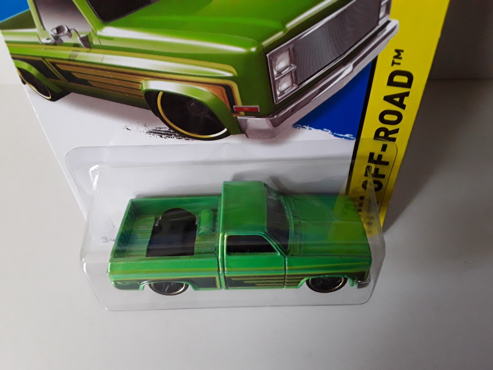 Hot Wheels 83 Chevy Silverado HW Off-Road Green Kmart Exclusive Color