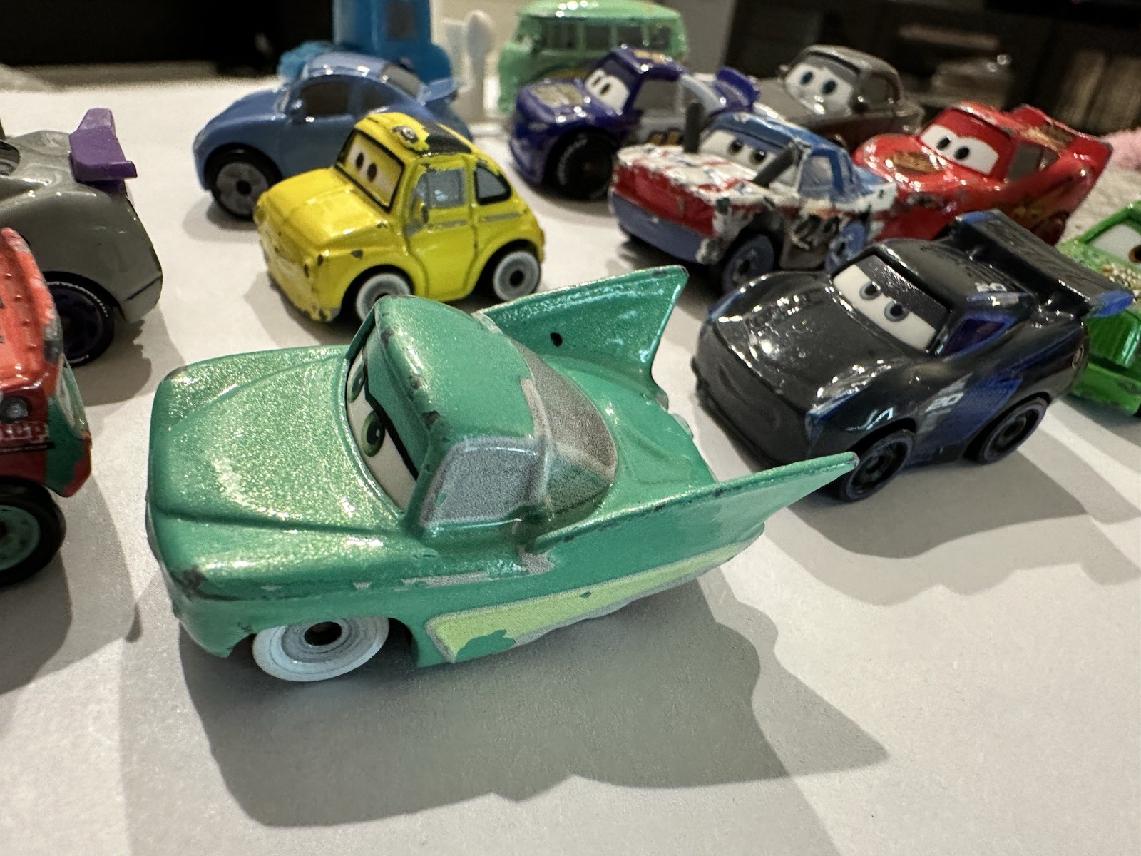 Lot of 18 Diecast Disney Pixar Cars Mini Racers