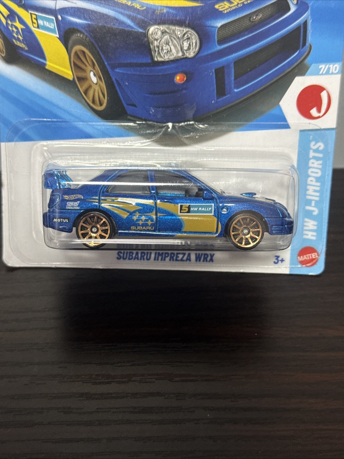 2026 Hot Wheels Blue Subaru Impreza WRX J-Imports #7/10 (HW9)