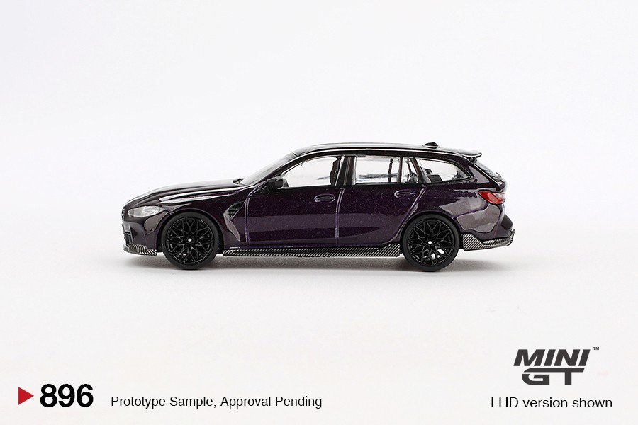 Mini GT 1:64 BMW M3 M Performance Touring Daytona Violet #896