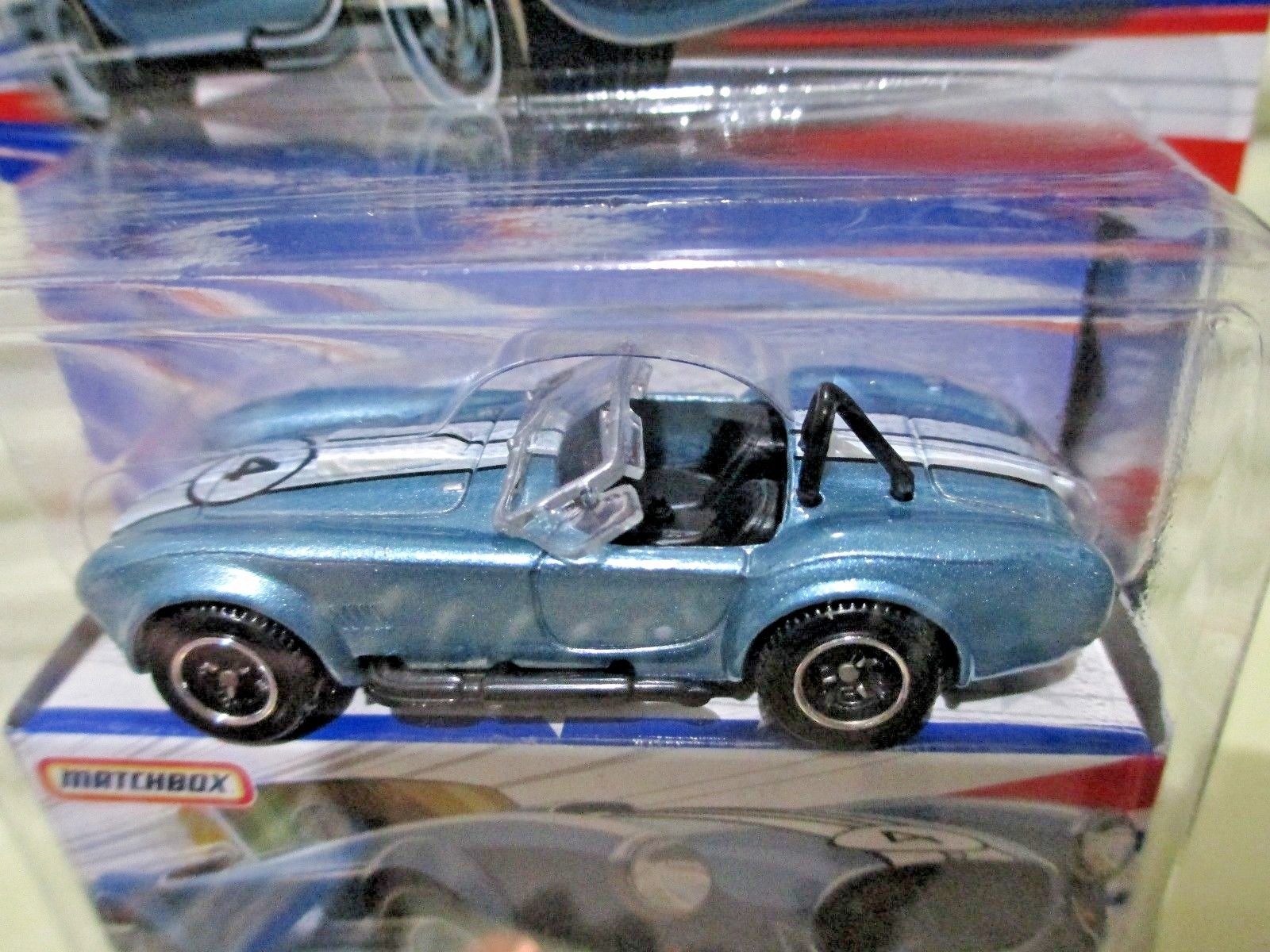 Matchbox 2006 SUPERFAST AMERICA #3 Blue 1965 Shelby Cobra 427 S/C Car New Boxed