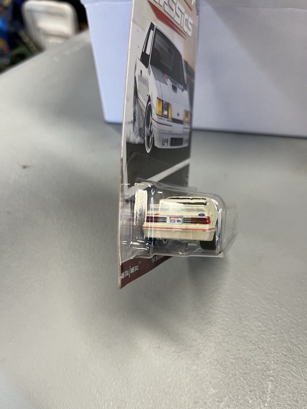 HOT WHEELS Modern Classics 1984 Ford Mustang SVO 5.0 White New