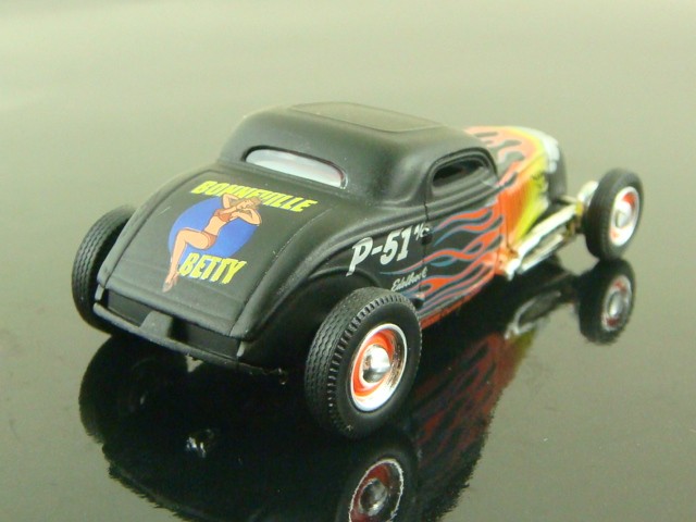 1934 Ford Lakes Coupe Flathead V8 Bonneville Betty Salt Flats Racer 1/64 Sc LE R