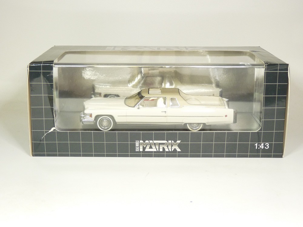 Matrix MX20301-361 1/43 1976 Cadillac Fleetwood Mirage Pickup Resin Model Car