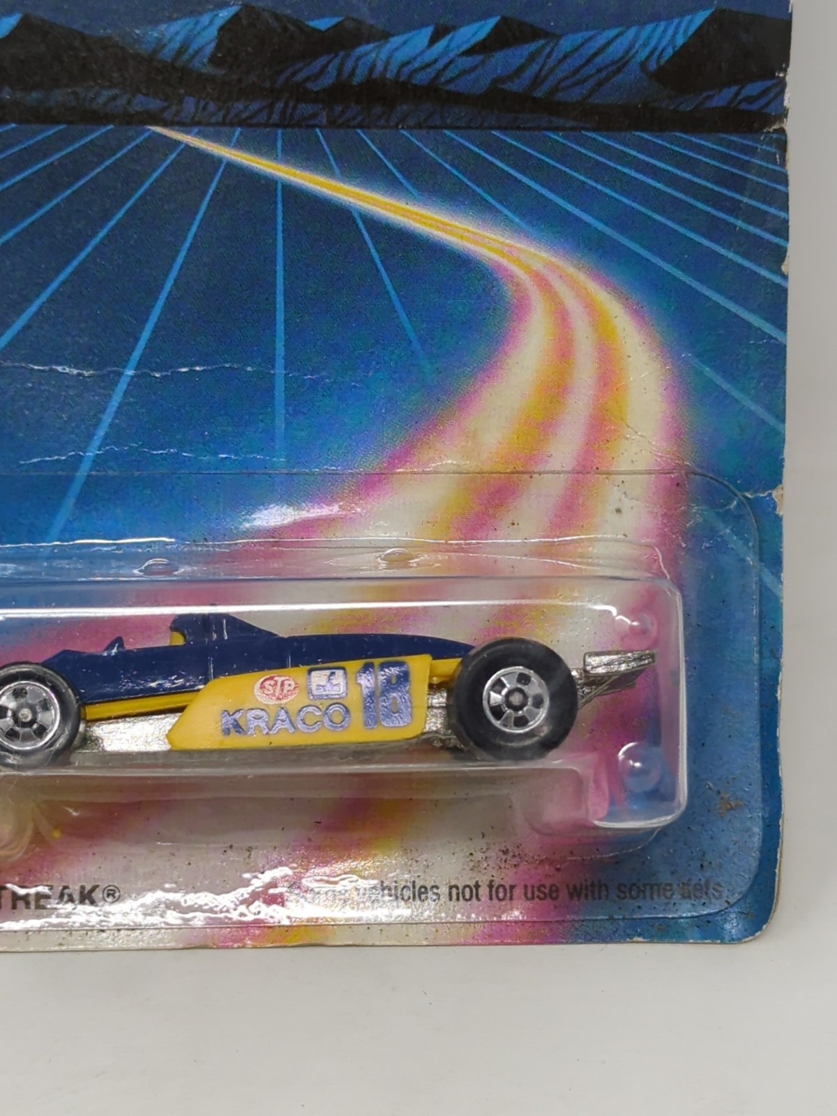 Hot Wheels 3999 Blue And Yellow Thunderstreak NIP Vintage