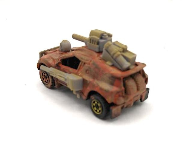 Custom Mad Max Zombie War Wasteland Road Warrior Truck 1/64 Hot Wheels Vehicle