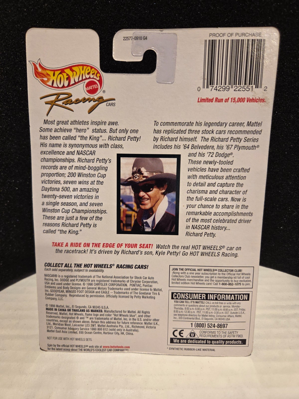 Hot Wheels Hall of Fame #43 Richard Petty ’67 Plymouth 1:64 #2/4 NICE**